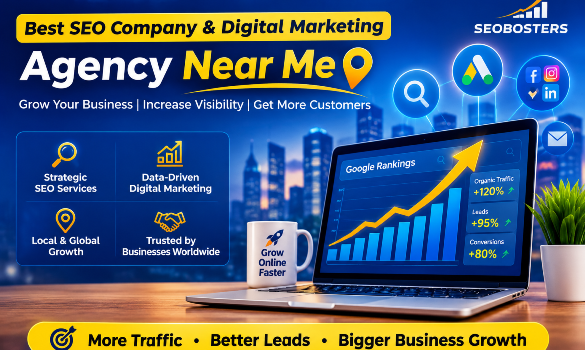 Best SEO Company & Digital Marketing Agency Near Me — Grow Your Business, Increase Online Visibility, and Generate More Qualified Leads.