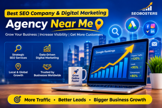 Best SEO Company & Digital Marketing Agency Near Me — Grow Your Business, Increase Online Visibility, and Generate More Qualified Leads.